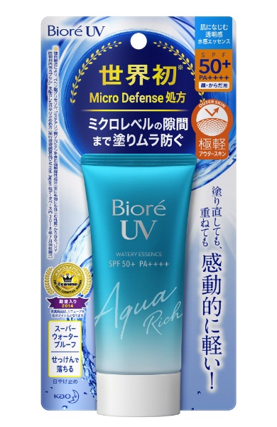ビオレ UV アクアリッチ ウォータリーエッセンス 50g [SPF50+/PA++++] 