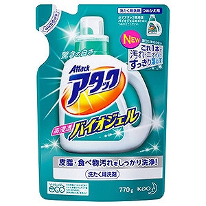 アタック 高浸透バイオジェル つめかえ用 770g 